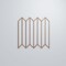 Ekena Millwork Large Conroe Decorative Fretwork Wood Wall Panels, Wood (Paint Grade), 23 3/8"W x 23 3/8"H x 3/8"T WALW24X24X0375CREMF - alternate 5